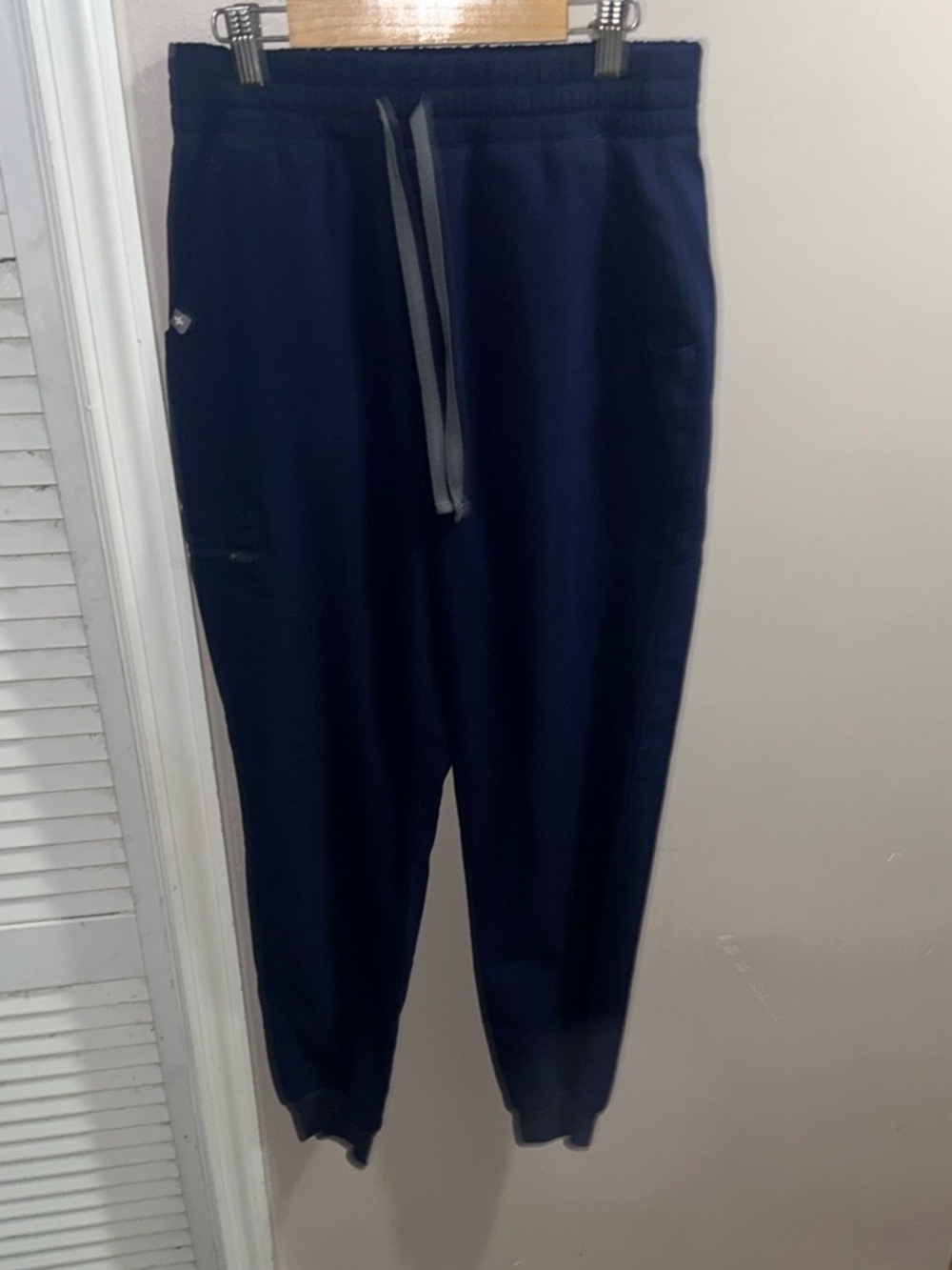 NWOT Figs Navy Blue Drawstring Jogger Pants XS